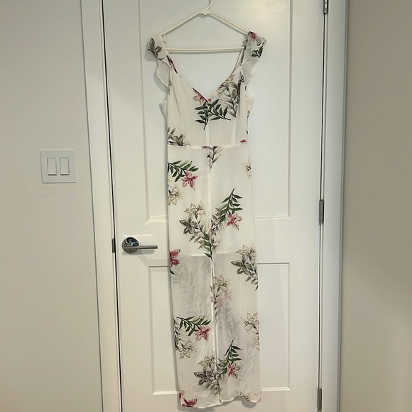Dynamite White Floral Dress | Size XS - Picture 3 of 4